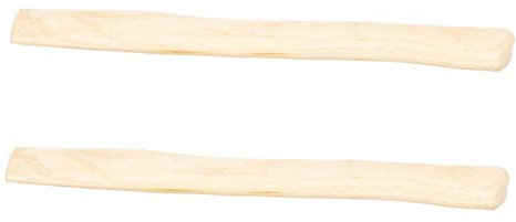 ULTECHNOVO 2pcs Wooden Axe Handle Axe Camping Log Splits Shaft Hickory Camping Handle Replacement