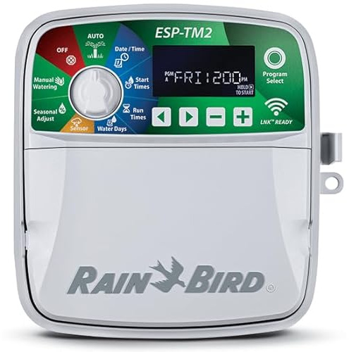 Programador de Riego TM2 12 Zonas Exterior | Compatible WiFi (requiere módulo) | IP24 | Pantalla LCD | Uso Profesional