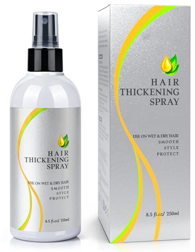 Volume Spray, Root Lifts Spray For Fuller and Thicker Hair, Non-sticky, Anti-Frizz, Hair Thickening Spray For Fine, Flat, Thin, Limp and Normal Hair,250ml/8.5fl oz