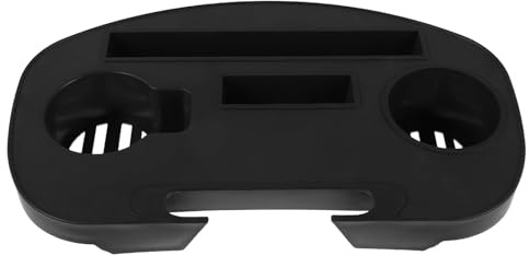 BCOATH Klappstuhl Getränkehalter Tray Aufsatz für Liegestuhl Stabiler Becherhalter für Camping Strandliegen Organizer für Getränke Snacks und Handy Passend für Outdoor Lounge Sessel