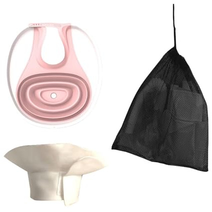 Portable Hair Washing Basin | Mobile Shampoo Tub With Drain Pipe - Hair Wash Tool, Movable Cleaning Product With Storage Bag For Home Travel
