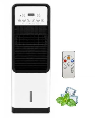 Condizionatore D'Aria Portatile Riscaldatore, Unità AC 4-in-1 Raffreddamento E Riscaldamento, Deumidificatore E Ventilatore – Telecomando, Timer 8H, Per Camera Da Letto, Ufficio, RV