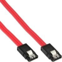 InLine SATA 6Gb/s Kabel - mit Lasche - 0,75m, 27307