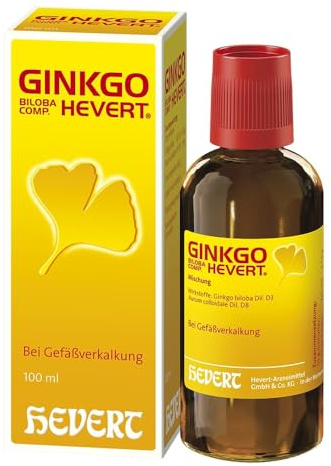 Ginkgo biloba comp. Hevert, 100 ml Lösung | bei Gefäßverkalkung