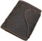 Cuir Femme Porte-Monnaie vec Blocage RFID et NFC (Marron)
