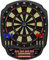 Carromco Elektronische Dartscheibe STRIKER-601 – Softdartboard mit 3-Loch Abstand für 1–8 Spieler, 36 Spiele & 585 Spielvarianten inkl. Cricket, Netzteil & 6 Softdarts, rot-grün