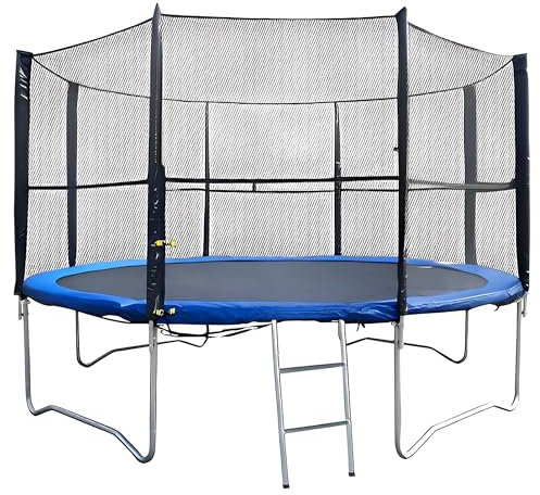 BodyRip Upper Bounce Trampoline Replacement Safety Nets - 8ft for 6-Poles Safety Net Replacement with 4x5mm Polystyrene Mesh Holes and Enclosure Netting - Trampolines Enclosure Net for Kids