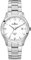 Dugena Herren-Armbanduhr 4460698 Tresor Automatik, Automatikwerk, weißes Zifferblatt, Edelstahlgehäuse, Saphirglas, Edelstahlarmband, Drückerfaltschließe, 10 bar