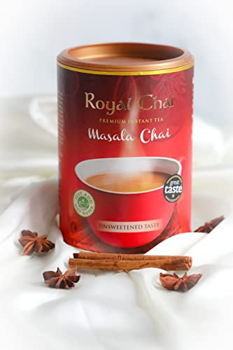 Royal Chai, Unsweetened Tub, Masala, 400g