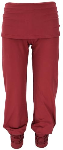 Yoga-Hose mit Minirock in Bio-Qualität, Damen, stretch, paprika, S
