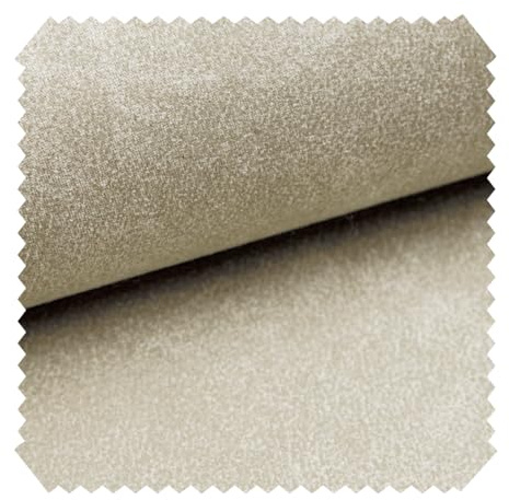 novely® LATHEN Veloursleder in Wildleder-Optik - Möbelstoff mit Rückseitenvlies - Robuster Polsterstoff - Pflegeleichte Meterware 1lfm | Farbe: 01 Beige