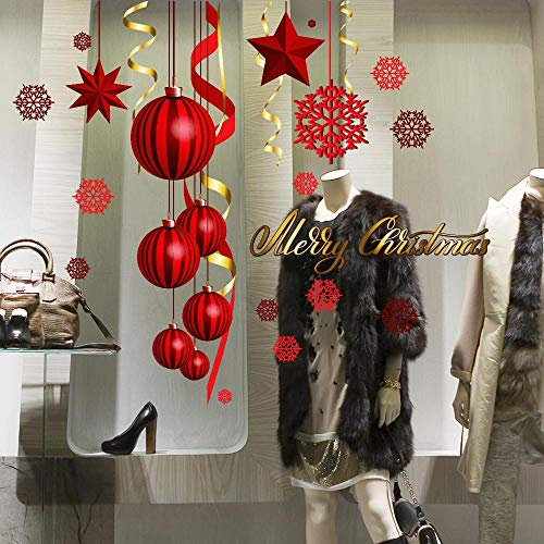 kina FVNT0022 Deko-Band für Weihnachten – Maße 130 x 30 cm – Vitrine Negozi, Stickers, Aufkleber, Weihnachten