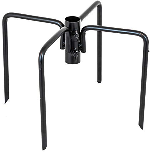 Woodside Bird Feeding Station Stabiliser, Heavy Duty Steel, Universal Up To 28mm, Staked Rods