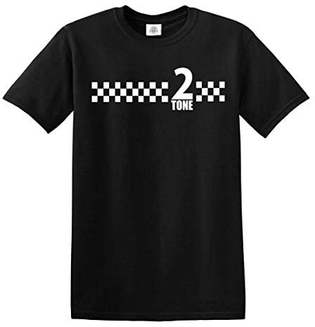 Darkwear 2 Tone SKA Records The Specials Retro Music T-Shirt Northern Soul Reggae Tshirt