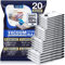 Vakuumierbeutel Kleidung Accenter Vakuumbeutel für Kleidung Wiederverwendbar Vacuum Bags for Clothing 20 Stück 4 Jumbo 100x80cm 5 Groß 80x60cm 5 Mitte 70x50cm 6 Kleinen 60x40cm