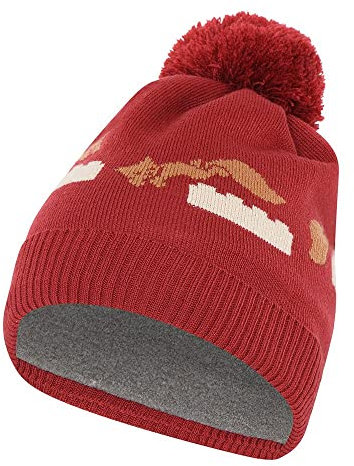 LEGO Wear Unisex Wear Kinder Mädchen Wintermütze mit Bommel Lwakka 702 Beanie M TZE, 368, 52 EU