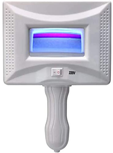 HSRG Woods Lamp Testing UV-Vergrößerungslampe, Hautanalysegerät Mit Lichtblockierender Haube, Tragbares Vergrößerungsanalysegerät Für Gesichtshautscanner, Für Die Pflege Von Hunden Und Katzen