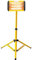 DATOUBOSS Lacktrockner Infrarot Trockner Strahler 230V Infrarot Lack Trockner & Ständer Timing 0-60 Min, Backfläche 350 * 200mm(gelb)