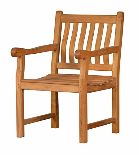 Kai Wiechmann Teak Sessel Gartenstuhl Victoria Massivholz Premium wetterfest
