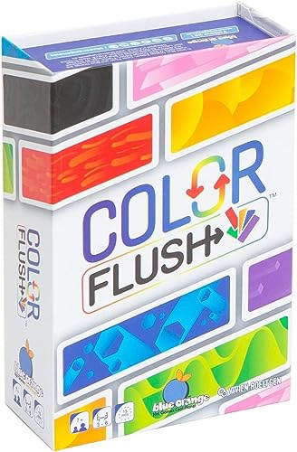 Blue Orange - Color Flush – Gesellschaftsspiel, ideal für Spaß mit der Familie oder mit Freunden am Abend – für 3 bis 6 Spieler – Stimmungsspiel und Schnelligkeit – Kartenspiel – ab 7 Jahren