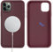 Ｈａｖａｙａ Custodia per iPhone 11 Pro con Magsafe compatibile con iPhone 11 Pro Custodia per uomo Custodia in pelle magnetica per donna - Borgogna