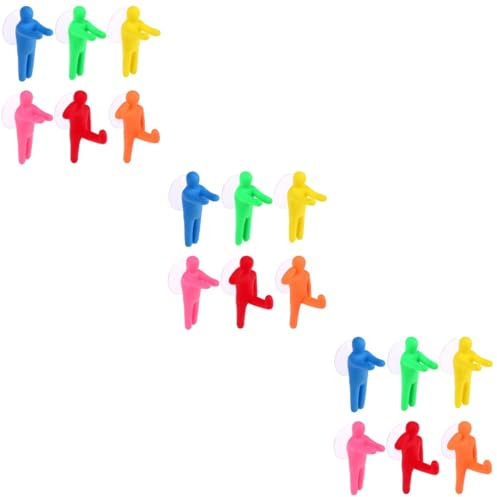 Cabilock 18 STK Wandmontierte Zahnbürstenhalter Für Badezimmer Zahnputzbecher Handtuchhalter Zahnbürstenhalter Für Die Zahnbürstenhalter Mit Saugnapf Kind Einstellen Lagerung