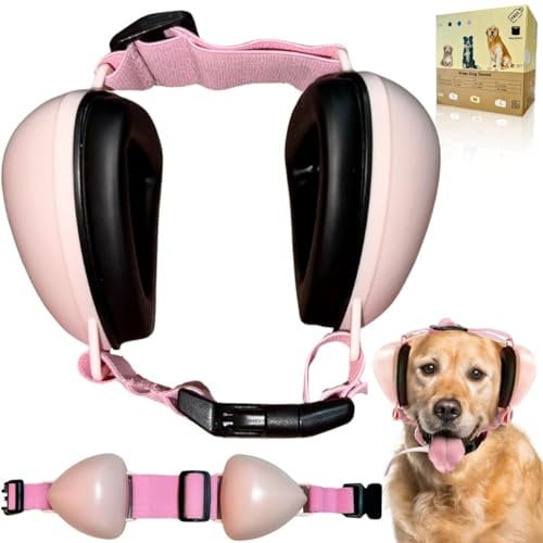 The Oriole Street Company Dog Headphones for Fireworks, Dog Ear Muffs Noise Protection, Noise Cancelling Headphones, Dogs Earmuffs Fireworks Dog Ear Plugs Small
