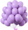 PartyWoo Luftballons Lila Pastell, 50 Stück 12 Zoll Ballons Lila, Lila Luftballons für Ballongirlande oder Ballonbogen als Partydeko, Geburtstagsdeko, Hochzeitsdeko, Babypartydekoration, Lila-Q10