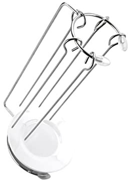 Yardenfun Support À Brochettes Pour Barbecue Support À Kebab En Acier Inoxydable Pour Barbecue Rangement Compact