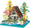 DAHONPA Mid-Lake Island City Set Architecture Micro Building Blocks for Adults (2688 PCS), Lake Sea Isle Treehouse Architecture Mini Brick Sets, Gifts for Kids and Adults