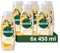 Radox Mineral Therapy Feel Restored Shower Cream Body Wash uniquely blended with minerals, herbs and a mango & cocoa butter scent for a mood-boosting experience 6x 450 ml
