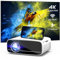 Mini Proiettore 4K Supporta, Proiettore Portatile Full HD 1080P Nativo con 5G WiFi e Bluetooth, Videoproiettore Home Cinema, 50% Zoom, Compatible con Smartphone/TV Stick/Laptop