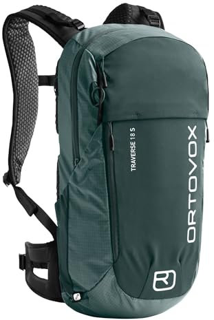 Ortovox Traverse 18L S Alpine Kletterrucksack mit kürzeren Rückenlängen für Damen & Herren, 18 Liter, Grau - Glacier Grey, 18L, Traverse