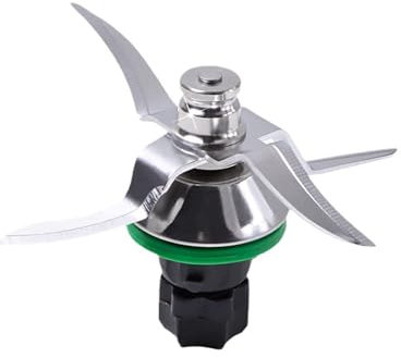 Yolispa Couteau pour Vor-werk Thermo-mix TM5 et TM6, Lame de Rechange, Couteau Mélangeur pour Thermo-mix Vor-werk TM5 et TM6, Inoxydable Couteau Remplacement Avec Bague d'étanchéité Pièce de Rechange