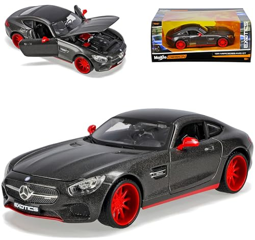 Generisch Mercedes-B AMG GT S Coupe Schwarz Tuning Ab 2014 1/24 Modell Auto