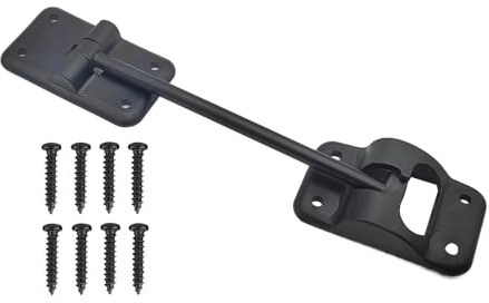 Djowyh Trailer Door Latch, Universal Matte Weatherproof Fittings - Caravan Door Lock - for Compartments Luggage Fridge Bathroom Cupboard Wardrobe Travel Van Camping Indoor Outdoor Cargo