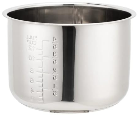 6L Stainless Steel Non-Stick Inner Pot Compatible with Universal Pressure Cooker Models