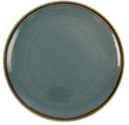 Olympia Kiln Ocean rundes Speiseteller-Set 280 mm/11 Zoll (4er-Pack), verglastes Porzellan, BS4034-zertifiziert, GP465