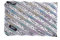 Zipit Mäppchen Großes Stifteetui Metalloptik/ Große Make-Up-Tasche, Silber