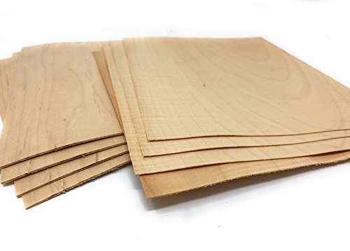 Furniere in der Holzart Ahorn. Furnier geeignet für: Modellbau, Ausbesserungsarbeiten, Restauration, zum Basteln, Intarsien