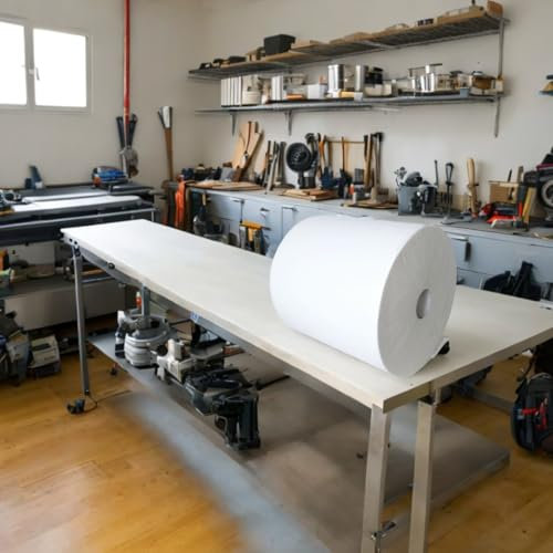 4-lagige Putztuchrolle | 37x37,5 cm | 950 Blatt | aus reinem Zellstoff | extra weich | fusselarm | zum Polieren empfindlicher Oberflächen geeignet | Lieferumfang: 1 Rolle im Folienbeutel