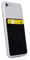 MyGadget 1 Fach Handy Kartenhalter + Fingerhalterung zum aufkleben - RFID Blocking - Haftendes Kartenfach, Karten Halterung - Kartenhülle Smartphone Etui Schwarz