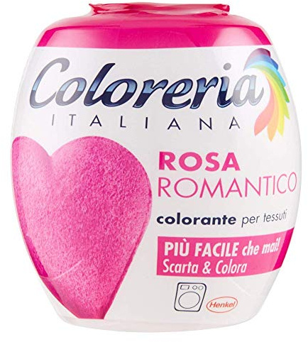 Set 6 COLORERIA ITALIANA Tutto in 1 pronto all'uso rosa romantico per lavatrice