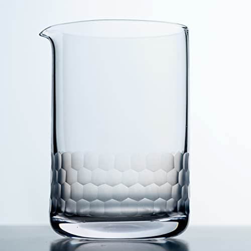 Cocktail-Mischglas – HH 18-ounce Honigwaben gehämmert
