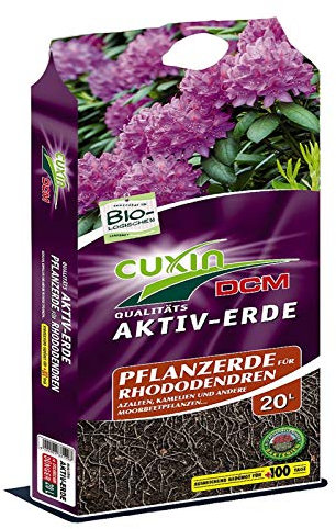 20 Liter CUXIN AKTIV-ERDE Pflanzerde für Rhododendren