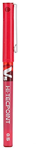 Brrnoo Tattoo Marker Pen, professionelles, semipermanentes Präzisions-Augenbrauen-Lippenwerkzeug Semipermanenter Tattoo-Markierungsstift Microblading Eyebrow Lip Tattoo Positionierungsstift(rot)