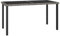 Tidyard Garten Esstisch Gartentisch Gartenmöbel Tisch Balkontisch Terrassentisch Kaffeetisch Beistelltisch Rattan Teetisch Grau 140x70x73 cm Poly Rattan