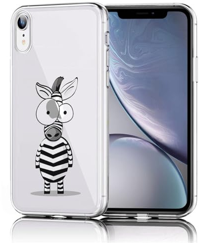 CoolGadget Handyhülle für iPhone XR mit Motiv | Silikon Case mit kratzfestem UV Print, langanhaltende Farben, stoßfest, flexibles TPU