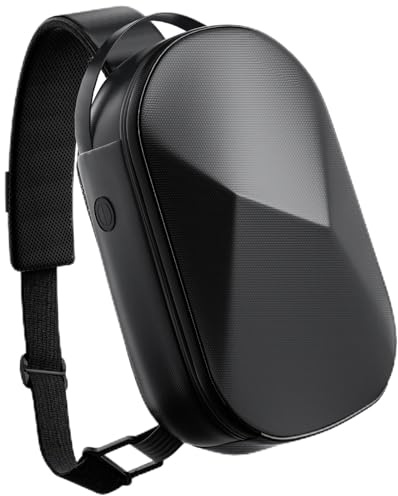 ANNAPRO Étui de Transport pour Steam Deck/Nintendo Switch, Coque Design 3D Compatible avec Station d'accueil Steam Deck Chargeur Adaptateur Secteur, Sac à Dos de Voyage Portable pour Console Steam