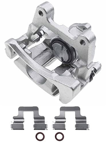 Frankberg Brake Caliper Disc Brake Rear Left with Bracket (hole spacing 90mm)Compatible with P.a.s.s.a.t T.i.g.u.a.n Q3 S.h.a.r.a.n A.l.h.a.m.b.r.a CC Replace# 5N0615403